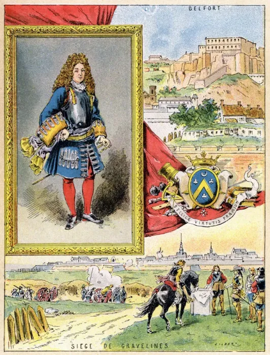 Framed Print : Sebastien le Prestre de Vauban, French military engineer, 1898. Artist: Gilbert Framed Print : Sebastien le Prestre de Vauban, French military engineer, 1898. Artist: Gilbert