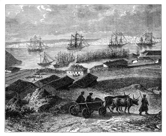 Framed Print : Sebastopol, Crimea, Ukraine, c1888 Framed Print : Sebastopol, Crimea, Ukraine, c1888