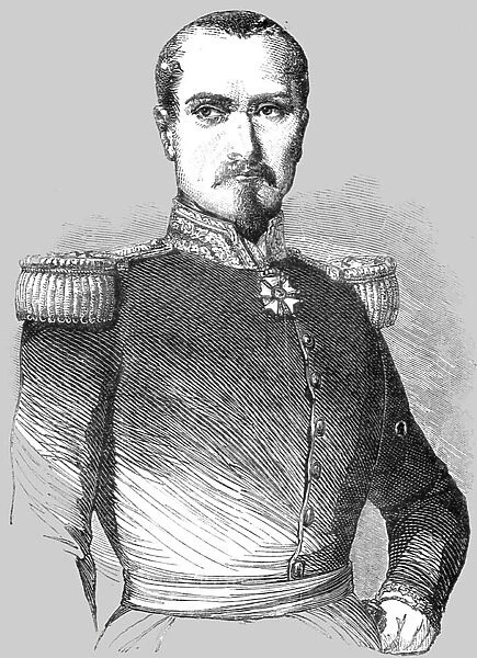 Sebastopol; Portrait of General Bosquet, 1854. Creator: Unknown