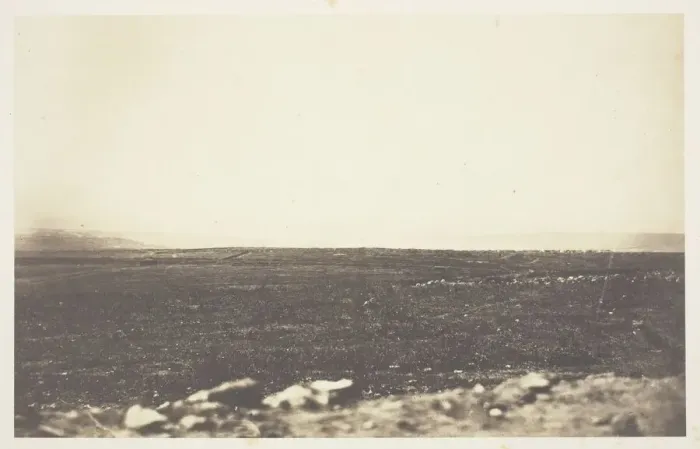 Framed Print : Sebastopol, from the Redoubt des Anglais, 1855. Creator: Roger Fenton Framed Print : Sebastopol, from the Redoubt des Anglais, 1855. Creator: Roger Fenton