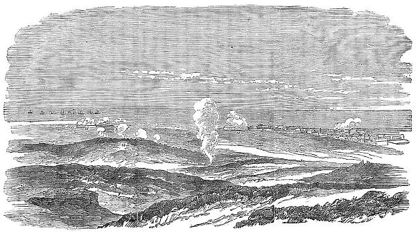 Sebastopol during the Siege - general view, 1854. Creator: Unknown