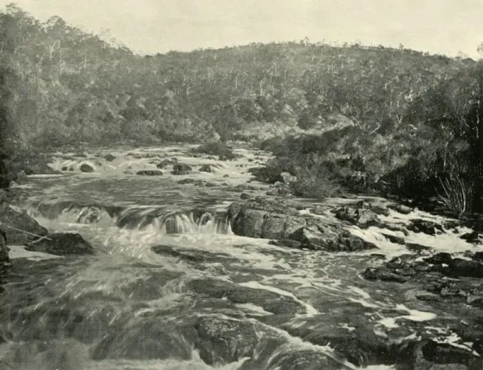 Framed Print : Second Basin, South Esk River, 1901. Creator: Unknown Framed Print : Second Basin, South Esk River, 1901. Creator: Unknown