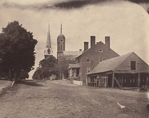 Second Corps Hospital, Washington, D. C. ca. 1863. Creator: Mathew Brady