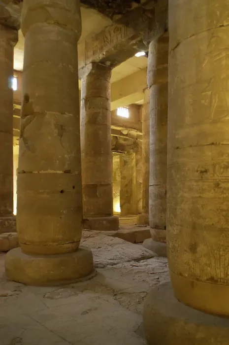 Framed Print : Second Hypostyle Hall, Temple of Seti I, Abydos, Egypt, New Kingdom, 19th Dynasty (2003). Creator: LTL Framed Print : Second Hypostyle Hall, Temple of Seti I, Abydos, Egypt, New Kingdom, 19th Dynasty (2003). Creator: LTL