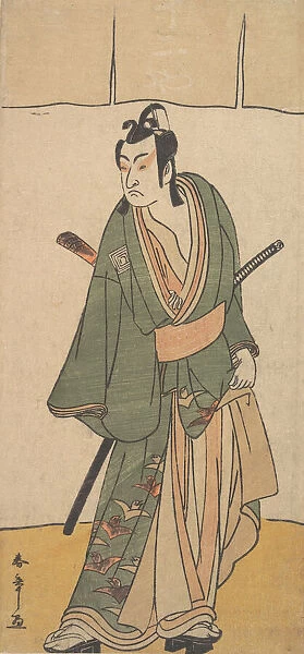 The Second Ichikawa Monnosuke in the role of Soga no Juro Sukenari, 2nd month, 1785. Creator: Shunsho