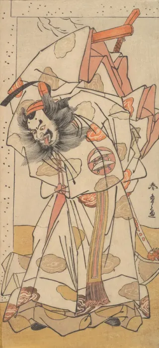 Framed Print : The Second Nakajima Mihoemon in the Role of Sadaijin Jihei, 1776. Creator: Shunsho Framed Print : The Second Nakajima Mihoemon in the Role of Sadaijin Jihei, 1776. Creator: Shunsho