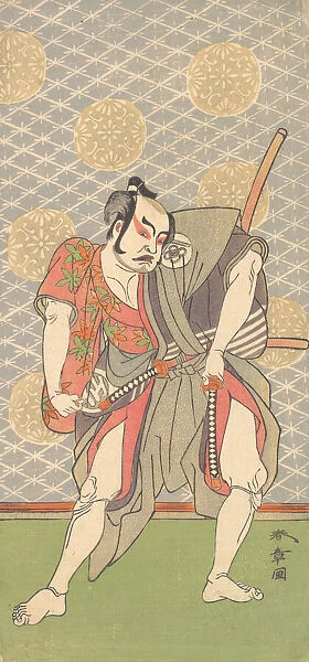 The Second Nakamura Sukegoro in the Role of Gokumon no Shobei, 2nd month, 1771. Creator: Shunsho