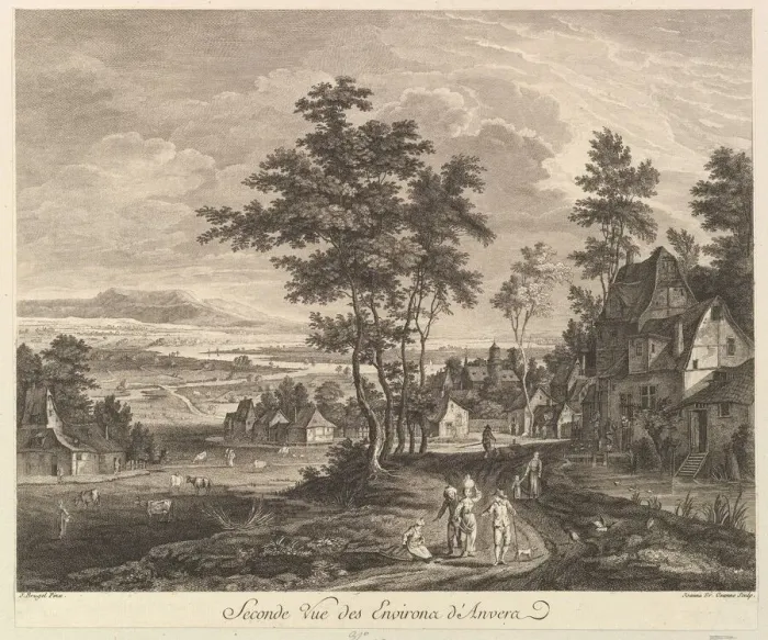 Framed Print : Second View of the Environs of Antwerp (Seconde Vue des Environs d Anvers) Framed Print : Second View of the Environs of Antwerp (Seconde Vue des Environs d Anvers)