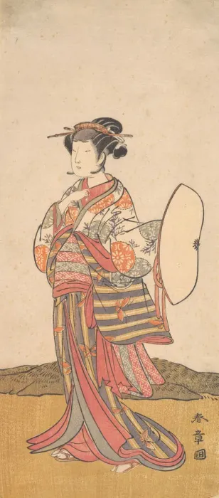 Framed Print : The Second Yamashita Kinsaku (1733-1790), ca. 1772. Creator: Shunsho Framed Print : The Second Yamashita Kinsaku (1733-1790), ca. 1772. Creator: Shunsho