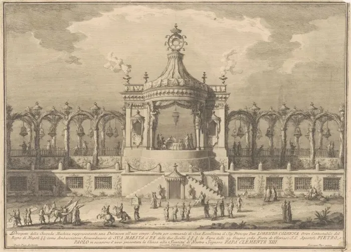 Framed Print : The Seconda Macchina for the Chinea of 1760: A Chinoiserie Pavilion, 1760 Framed Print : The Seconda Macchina for the Chinea of 1760: A Chinoiserie Pavilion, 1760