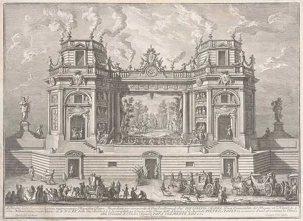 The Seconda Macchina for the Chinea of 1761: A Magnificent Theater, 1761