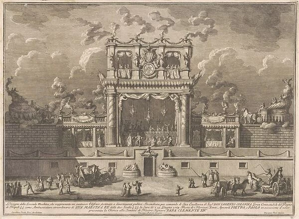The Seconda Macchina for the Chinea of 1769: A Building for Public Entertainment, 1769