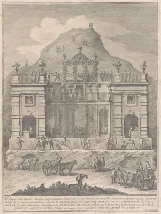Framed Print : The Seconda Macchina for the Chinea of 1778: A Dwelling near Monte Testaccio, 1778 Framed Print : The Seconda Macchina for the Chinea of 1778: A Dwelling near Monte Testaccio, 1778