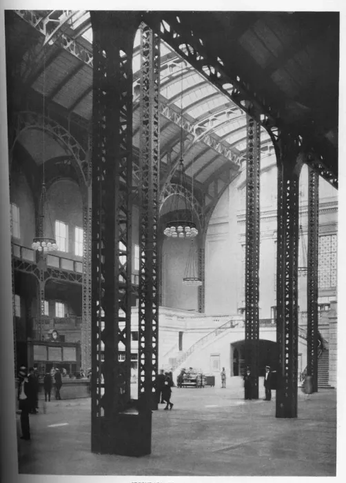 Framed Print : Secondary concourse, Chicago Union Station, Illinois, 1926 Framed Print : Secondary concourse, Chicago Union Station, Illinois, 1926