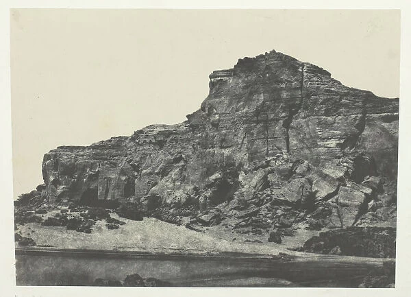 Seconde Cataracte, Dgebel-Aboucir; Nubie, 1849  /  51, printed 1852. Creator: Maxime du Camp
