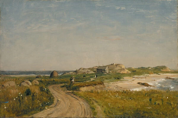 Seconnet Point, Rhode Island, ca. 1880. Creator: Worthington Whittredge