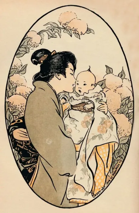 Framed Print : The secret, 1909. Artist: Helen Hyde Framed Print : The secret, 1909. Artist: Helen Hyde