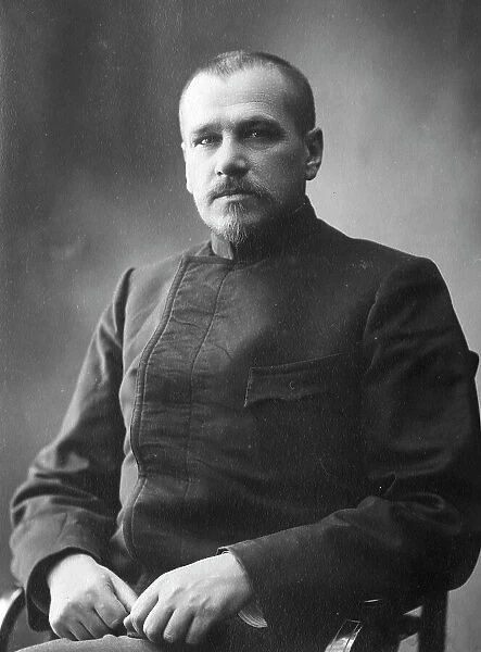 Secretary of expert commissions N.S. Ivanov., 1911. Creator: A. A. Antonov