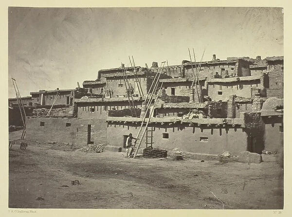 Section of the South Side of Zuni Pueblo, N. M. 1873. Creator: Tim O Sullivan