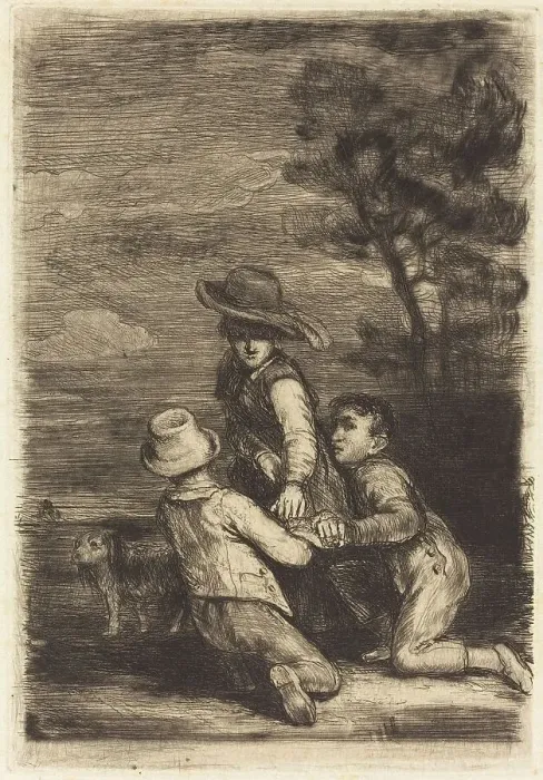 Framed Print : The Sedan Chair, c. 1815 / 1819. Creator: David Wilkie Framed Print : The Sedan Chair, c. 1815 / 1819. Creator: David Wilkie