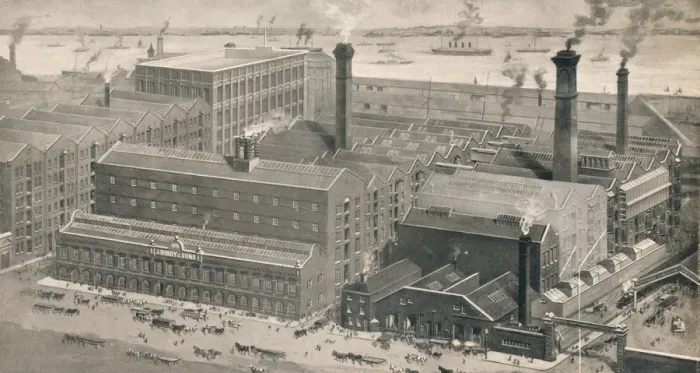Framed Print : Our Seed Crushing and Oil Cake Mills, c1900, (1912) Artist: JF Macdonald Framed Print : Our Seed Crushing and Oil Cake Mills, c1900, (1912) Artist: JF Macdonald