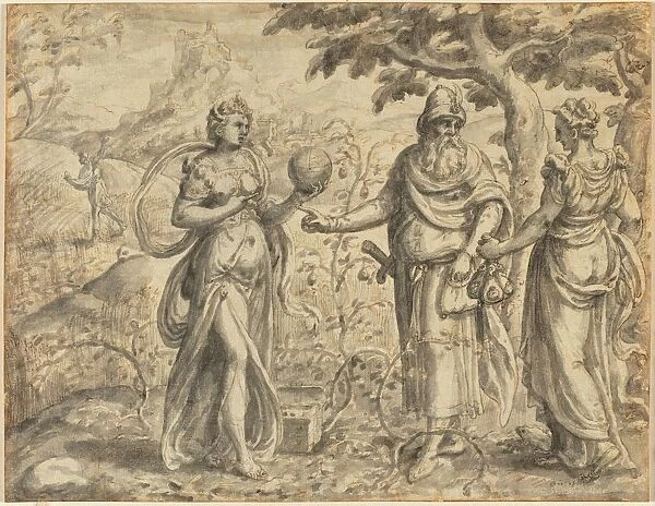 The Seed Received Among the Thorns, from the Parable of the Sower, c. 1573. Creator