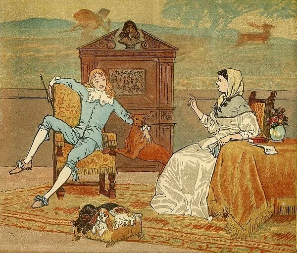 You must seek a Wife with a Fortune!, c1880, (1888). Creator: Randolph Caldecott