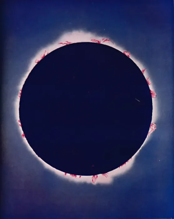 Framed Print : What Is Seen During The Few Moments of a Total Eclipse, c1935 Framed Print : What Is Seen During The Few Moments of a Total Eclipse, c1935
