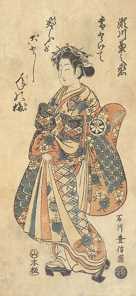 Segawa Kikunojo II, 1758. Creator: Ishikawa Toyonobu