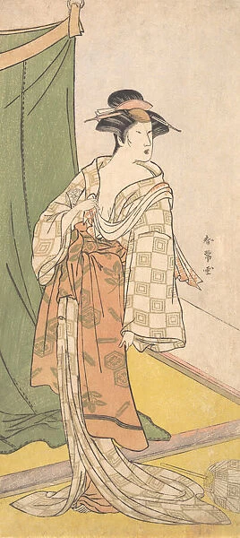 Segawa Kikunojo III, ca. 1785. Creator: Katsukawa Shunjo