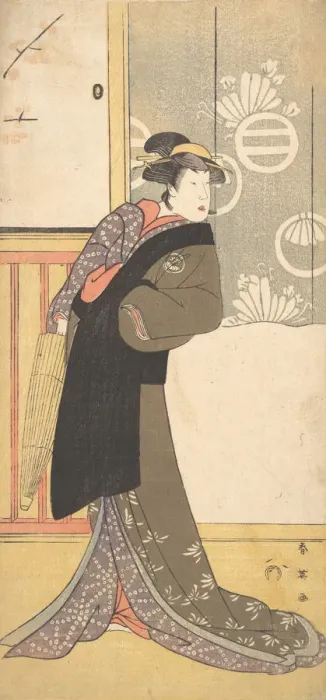 Framed Print : The Third Segawa Kikunojo in the Role of Maizuru, 2nd month, 1789 Framed Print : The Third Segawa Kikunojo in the Role of Maizuru, 2nd month, 1789