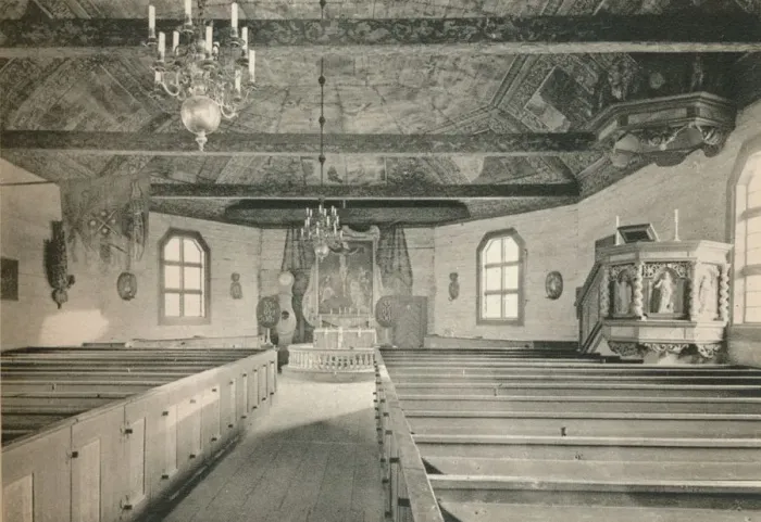 Framed Print : Seglora Church, Skansen Open Air Museum, Stockholm, 1925 Framed Print : Seglora Church, Skansen Open Air Museum, Stockholm, 1925