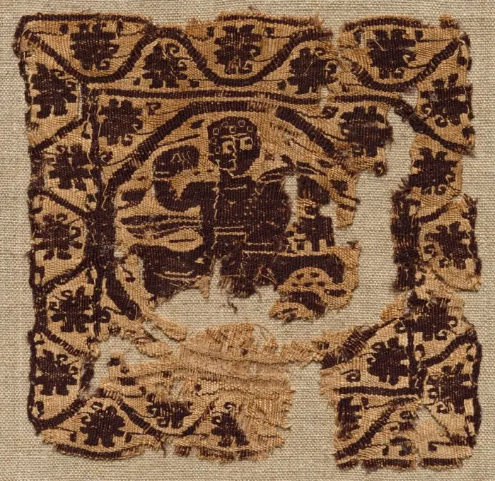Framed Print : Segmentum from a Tunic, 500s. Creator: Unknown Framed Print : Segmentum from a Tunic, 500s. Creator: Unknown
