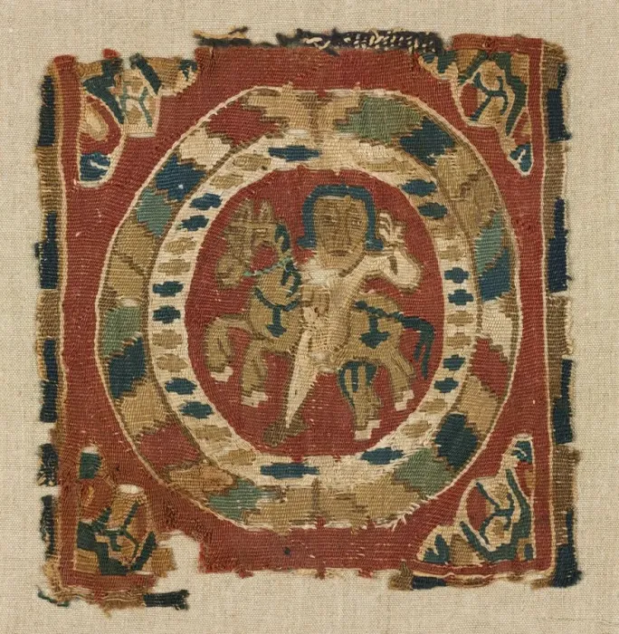 Framed Print : Segmentum from a Tunic, 800 - 850. Creator: Unknown