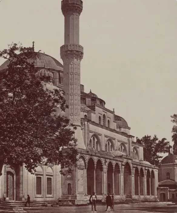 Framed Print : Sehzade Mosque, 1857. Creator: James Robertson Framed Print : Sehzade Mosque, 1857. Creator: James Robertson