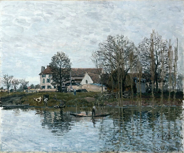 The Seine at Port-Marly, 1875