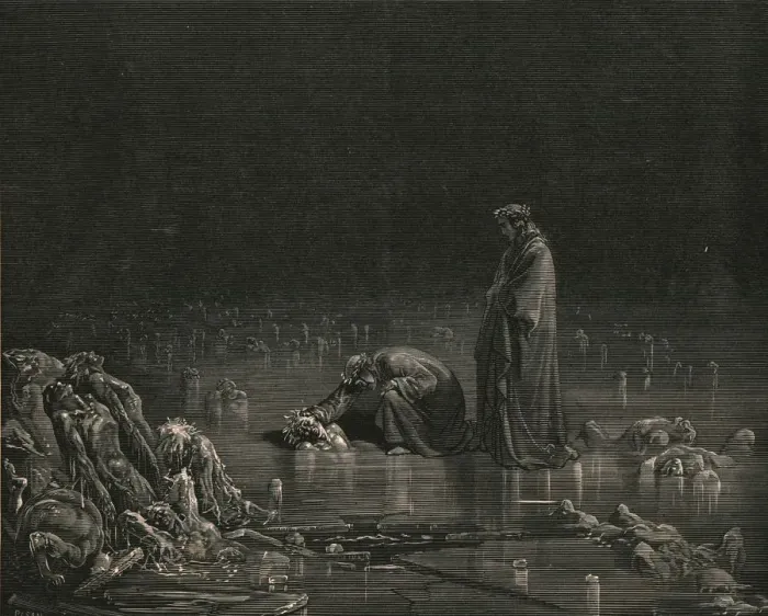 Framed Print : Then seizing on his hinder scalp, I cried: Name thee, or not a hair shall tarry here Framed Print : Then seizing on his hinder scalp, I cried: Name thee, or not a hair shall tarry here