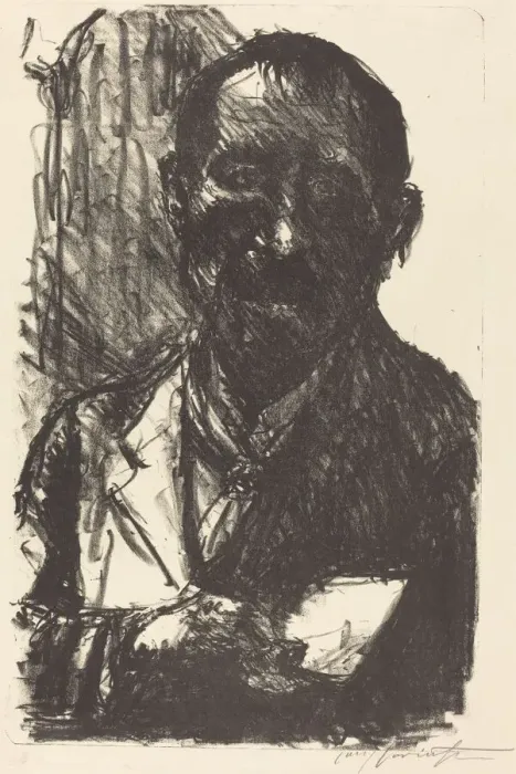 Framed Print : Selbstbildnis 1919 (Self-Portrait 1919), 1919. Creator: Lovis Corinth Framed Print : Selbstbildnis 1919 (Self-Portrait 1919), 1919. Creator: Lovis Corinth