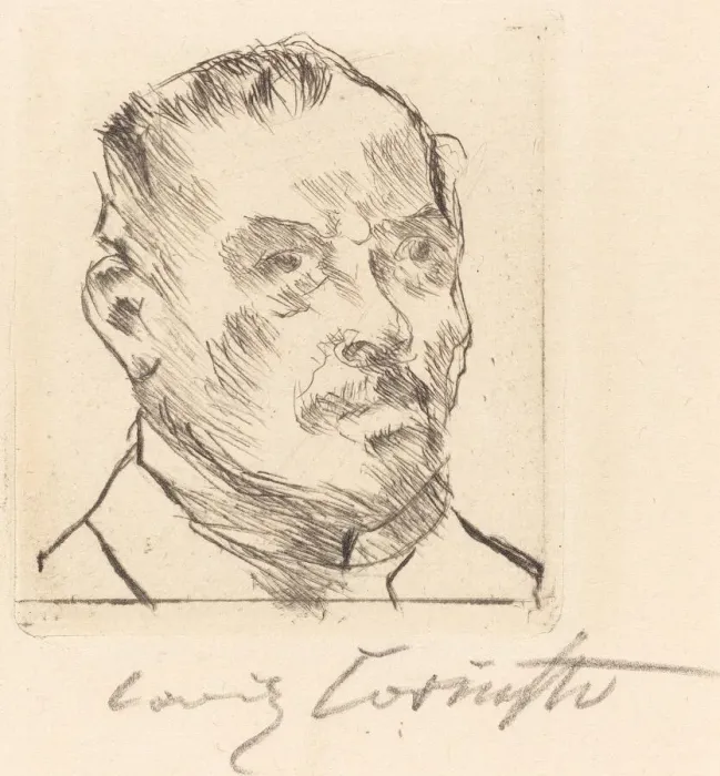 Framed Print : Selbstbildnis - Kopf (Self-Portrait - Head), 1916 Creator: Lovis Corinth Framed Print : Selbstbildnis - Kopf (Self-Portrait - Head), 1916 Creator: Lovis Corinth