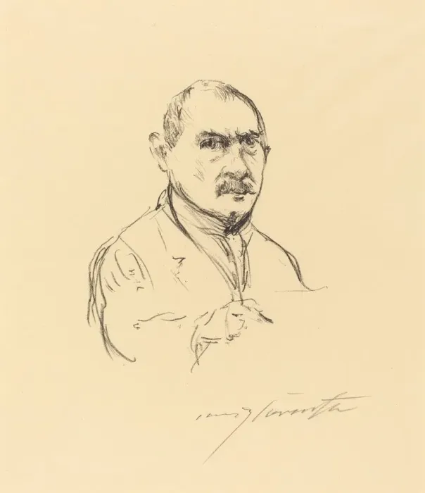 Framed Print : Selbstbildnis (Self-Portrait), 1914. Creator: Lovis Corinth Framed Print : Selbstbildnis (Self-Portrait), 1914. Creator: Lovis Corinth
