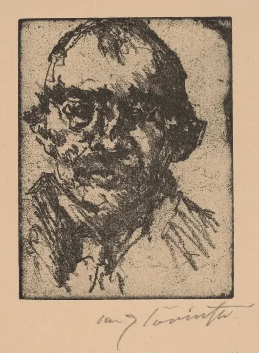 Framed Print : Selbstbildnis (Self-Portrait), 1920-1921. Creator: Lovis Corinth Framed Print : Selbstbildnis (Self-Portrait), 1920-1921. Creator: Lovis Corinth