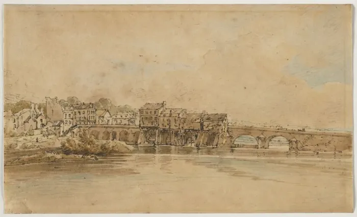 Framed Print : A Selection of Twenty of the Most Picturesque Views in Paris…, 1802. Creator Framed Print : A Selection of Twenty of the Most Picturesque Views in Paris…, 1802. Creator