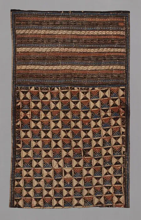 Framed Print : Selendang (Shawl) or Belt, Java, 1775 / 1825. Creator: Unknown Framed Print : Selendang (Shawl) or Belt, Java, 1775 / 1825. Creator: Unknown