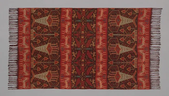 Framed Print : Selendang (Shawl), Indonesia. Creator: Unknown Framed Print : Selendang (Shawl), Indonesia. Creator: Unknown