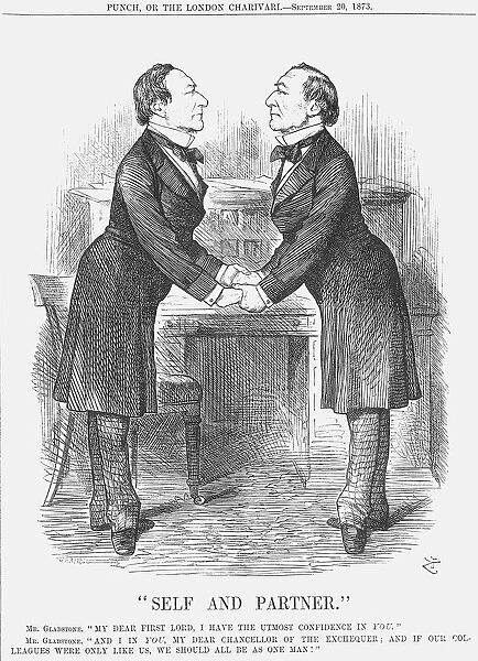Self and Partner, 1873. Artist: Joseph Swain