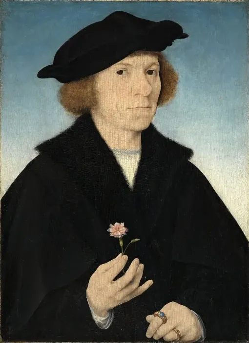 Framed Print : Self-Portrait, 1519. Creator: Joos van Cleve Framed Print : Self-Portrait, 1519. Creator: Joos van Cleve
