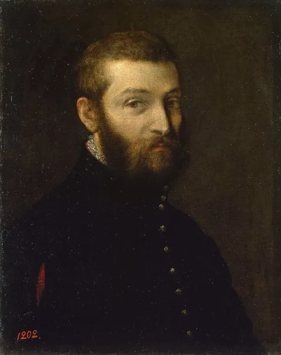 Framed Print : Self-Portrait, between 1558 and 1563 Framed Print : Self-Portrait, between 1558 and 1563
