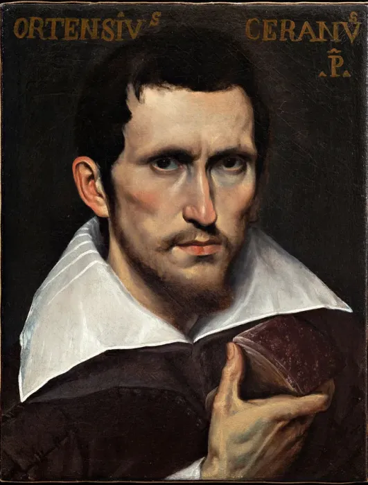 Framed Print : Self-Portrait (?), 1600s. Creator: Crespi, Ortensio (1578-1631)