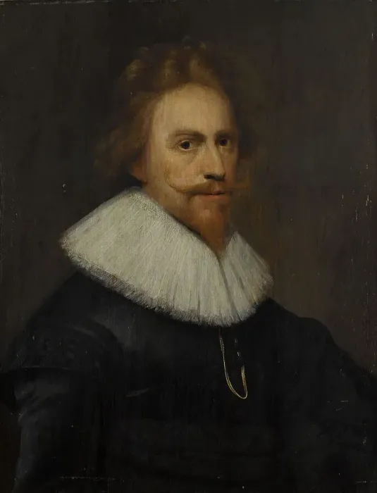 Framed Print : Self-Portrait, 1629. Creator: Wybrand Simonsz. de Geest the Elder
