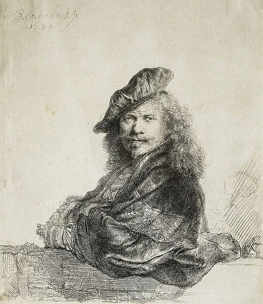 Self-Portrait, 1639. Artist: Rembrandt Harmensz van Rijn